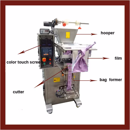 Fornecedor da China Saco automático/bolsa vertical café/suco/café/leite em pó máquina de enchimento e selagem de embalagens para embalagem em pó